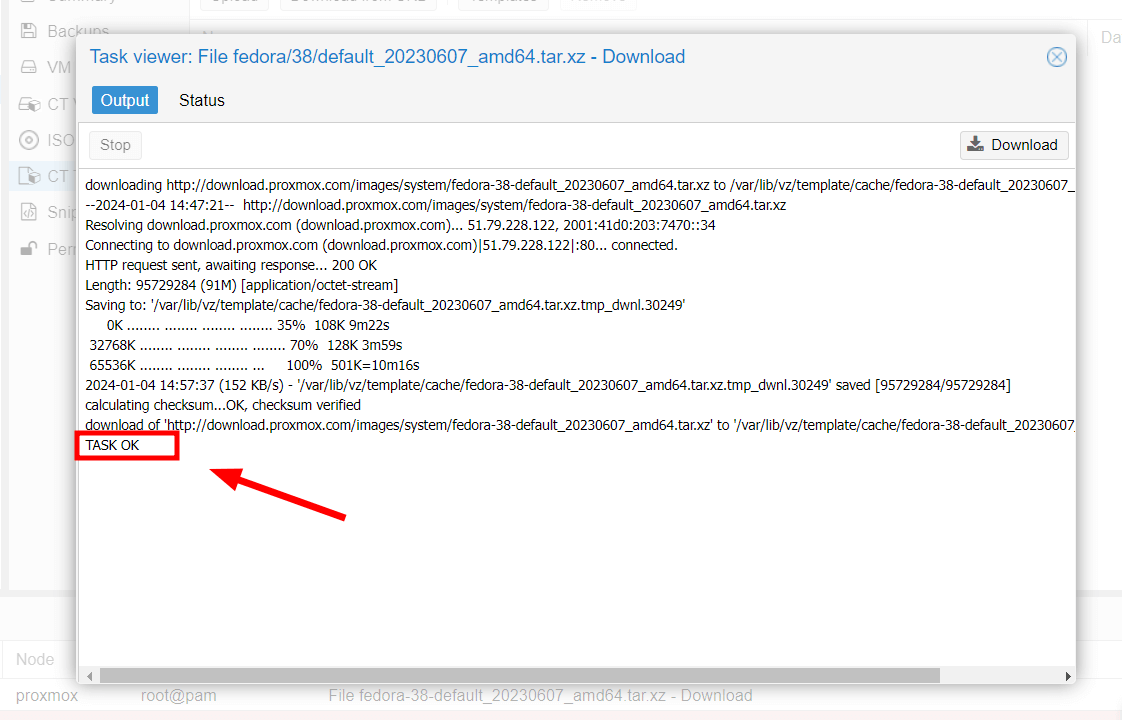 下载Fedora容器镜像