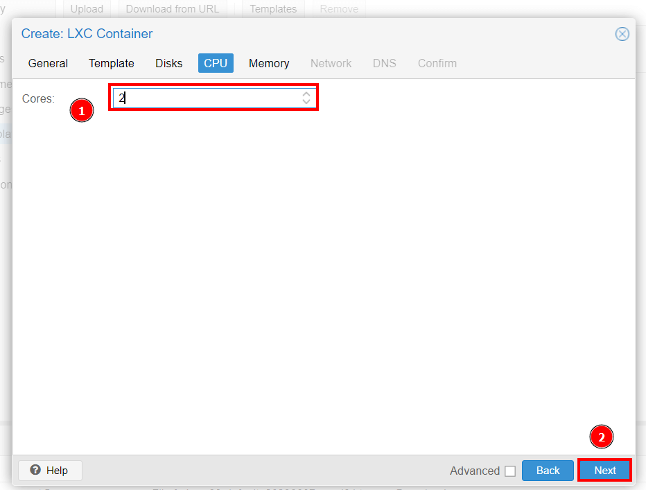设置容器镜像的CPU